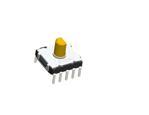 Multiple Positions Digital Rotary Switch 12mm For Player Sound RS12B