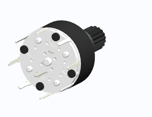 16mm Digital Rotary Switch Channel Selecting Band RS16211 OEM ODM