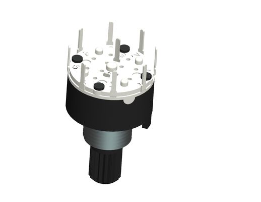Channel Selecting Band Electronic Rotary Switch 2 Pole 2 Position RS16211-2P2T