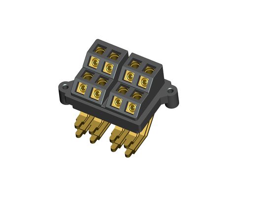 Car Amplifier Barrier Terminal Block , 8 Position Terminal Strip BT08-001A BT8-93