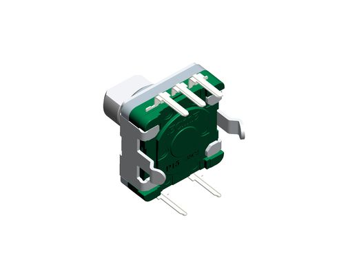 30 Detents Digital Incremental Encoder 11mm 15 Pulse 30 detents With 0.5mm Travel Push Switch