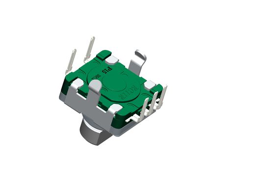 30 Detents Digital Incremental Encoder 11mm 15 Pulse 30 detents With 0.5mm Travel Push Switch