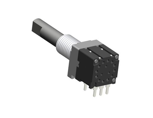 RE104 Incremental Rotary Encoder 10mA 5V DC Metal Shaft 25mm for Music Instrument