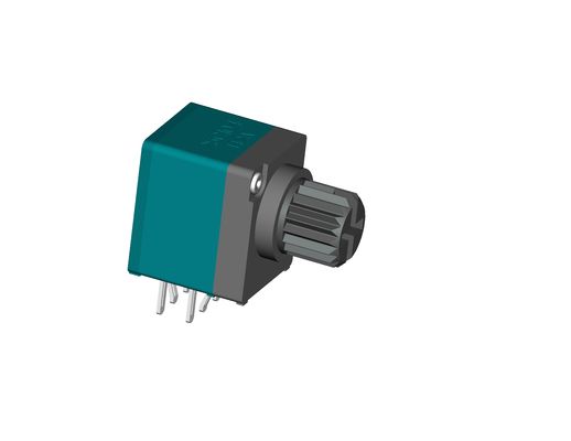 High Accuracy Rotary Resistor Adjustable ±20% Resistance Tolerance 6mm Shaft Diameter