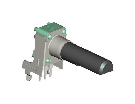 0.1W-1W Power Rating Rotary Potentiometer Resistance Tolerance ±20% Plastic Metal