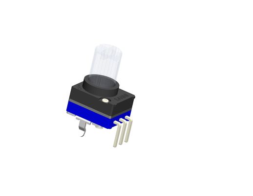 Knurled Shaft Rotary Potentiometer 100MΩ Min Insulation Resistance Surface Mount