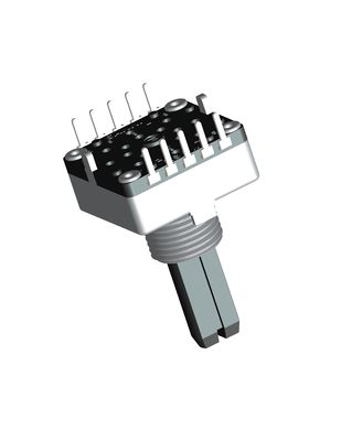 15 Positions Electronic Rotary Switch Water Proof Dielectric Strength 1000VAC