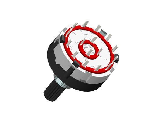 6mm Shaft Diameter Custom Potentiometer Knobs 10/12/15/20mm Height Standard