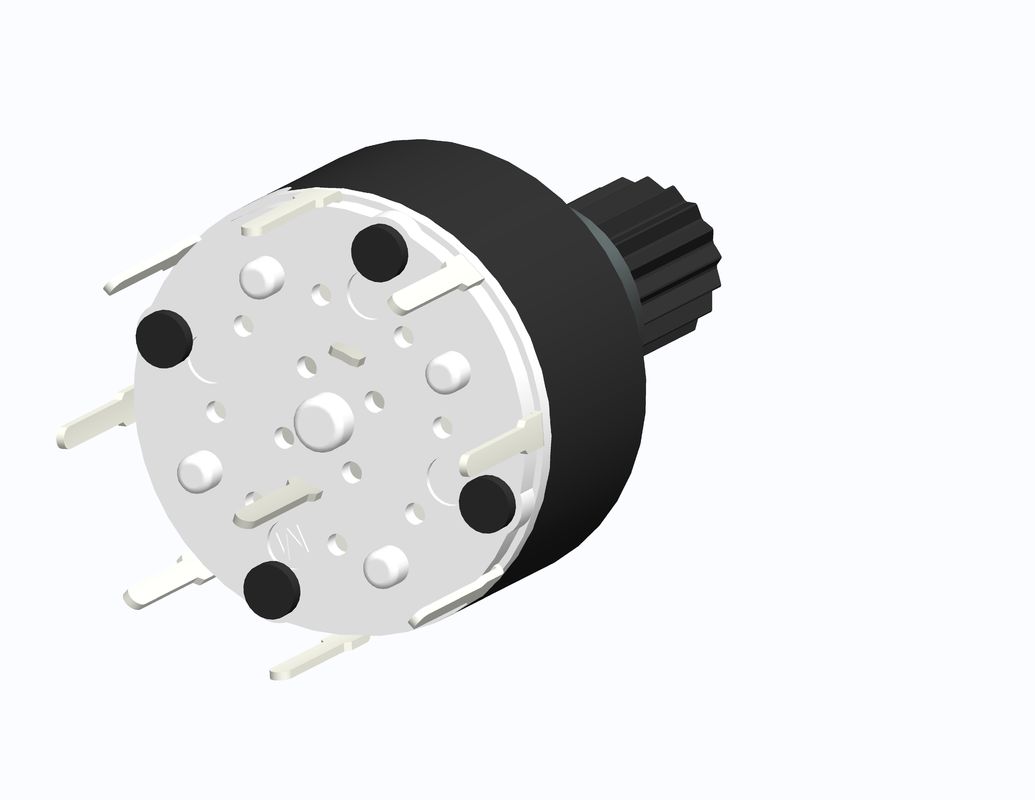 16mm Digital Rotary Switch Channel Selecting Band RS16211 OEM ODM