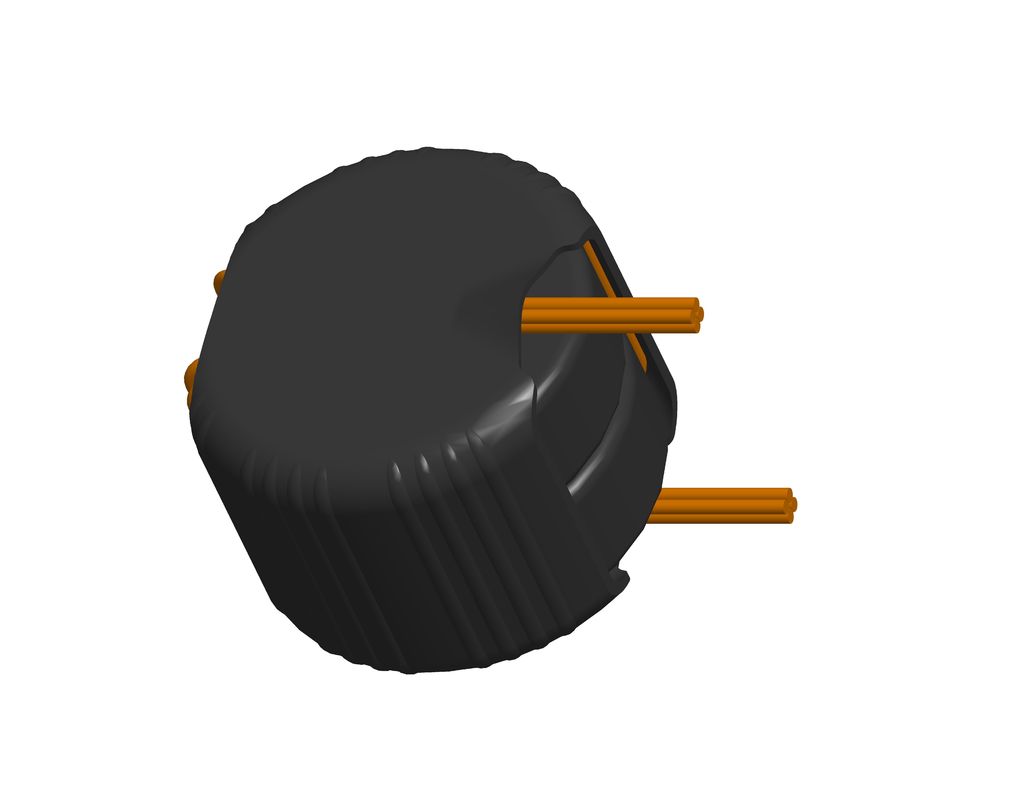 10mm Magnetic Toroidal Common Mode Choke Coil Copper Mounting TI-OR01