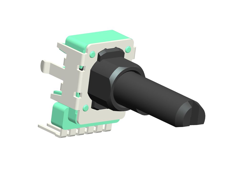 Through Hole/Surface Mount Rotary Voltage Divider Potentiometer - Shaft Length 6mm-20mm