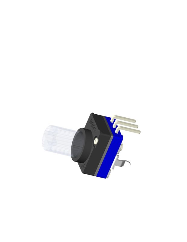 24mm Rotary Potentiometer With 10000 Cycles Rotational Life -25C-85C Insulation Resistance 100MΩ Min