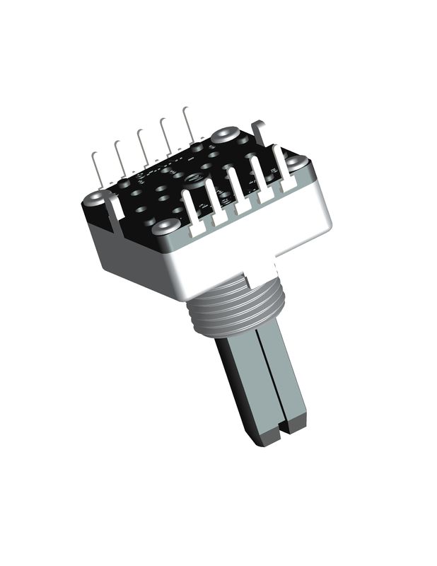 15 Positions Electronic Rotary Switch Water Proof Dielectric Strength 1000VAC
