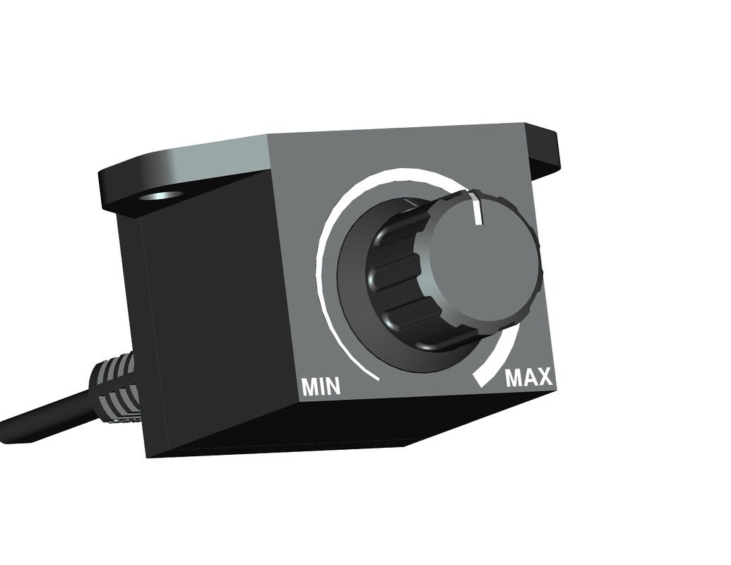 WLC03001 Rotary Potentiometer Remote control Box for Car Amplifier, Taper and Resistance to be Customized
